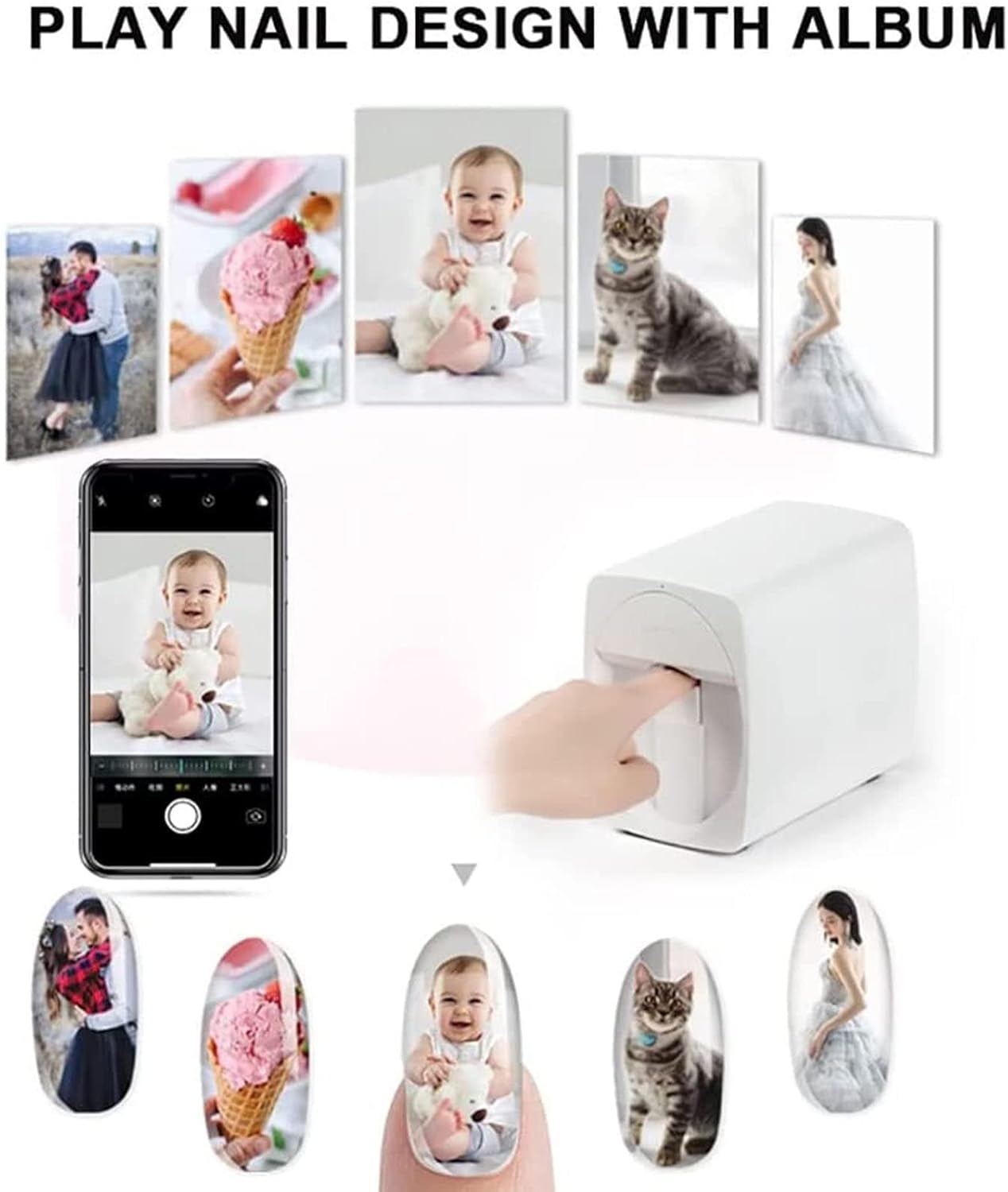 3D Smart Nail Printer