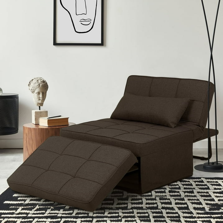🔥 Warehouse Clearance 💥 4-in-1 Multi-Function Folding Ottoman Sofa Bed