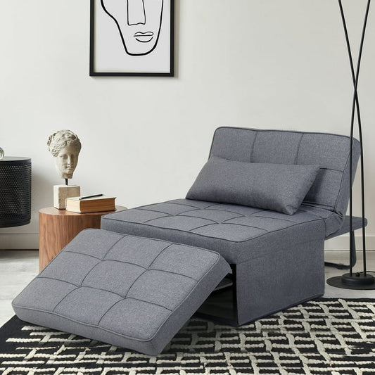 🔥 Warehouse Clearance 💥 4-in-1 Multi-Function Folding Ottoman Sofa Bed