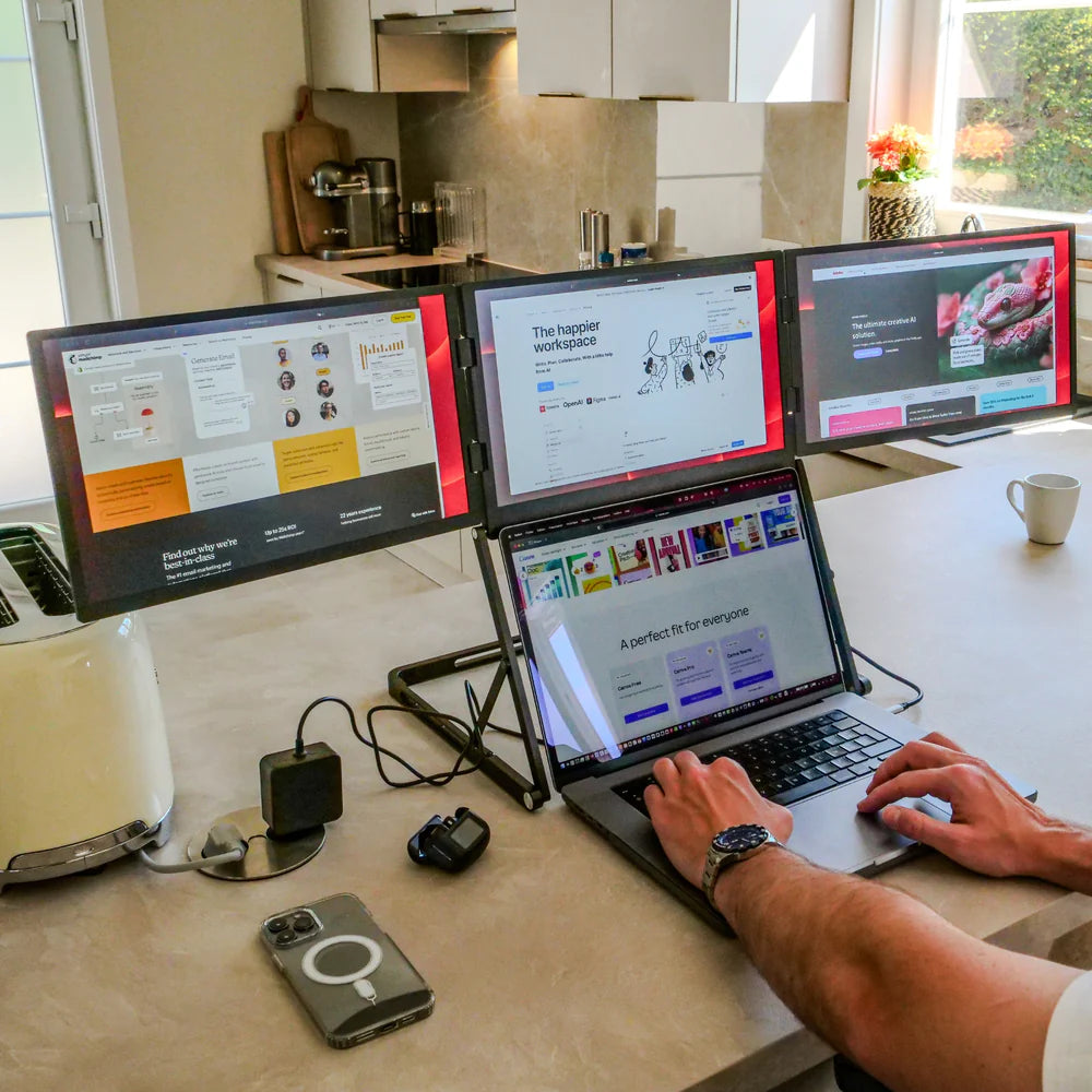 Trio Screen Pro Extender Monitor 15.6"