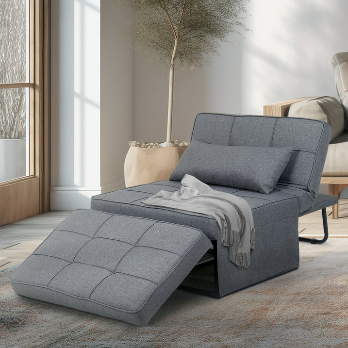 🔥 Warehouse Clearance 💥 4-in-1 Multi-Function Folding Ottoman Sofa Bed