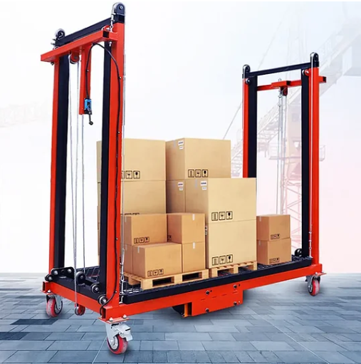 📢 Clearance Sale 🛠️ Foldable Electric Lifting Scaffolding (Load Capacity: 500kg)